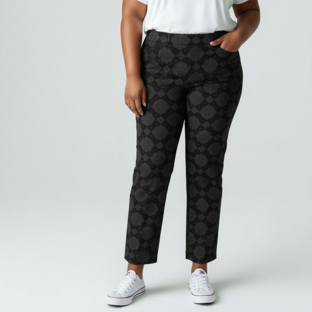 NWT Liz Claiborne Emma Slim Leg Ankle Pant Size 24W